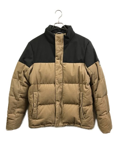 Jack Wolfskin（ジャック ウルフスキン）Jack Wolfskin (ジャック ウルフスキン) コーデュロイダウンジャケット ベージュ サイズ:Lの古着・服飾アイテム