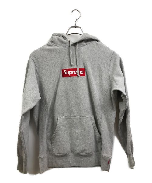 SUPREME（シュプリーム）SUPREME (シュプリーム) Box Logo Hooded Sweatshirt グレー サイズ:Mの古着・服飾アイテム