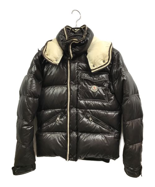 MONCLER（モンクレール）MONCLER (モンクレール) ダウンジャケット ブラウン サイズ:1の古着・服飾アイテム