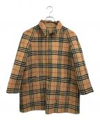 Burberry'sバーバリーズ）の古着「ノバチェックリバーシブルコート」｜ベージュ