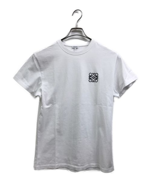 LOEWE（ロエベ）LOEWE (ロエベ) ANAGRAM T-SHIRT ホワイト サイズ:XSの古着・服飾アイテム