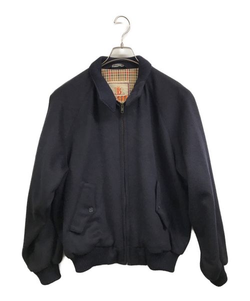 BARACUTA（バラクータ）BARACUTA (バラクータ) カシミヤ混ハリントンジャケット ネイビー サイズ:40の古着・服飾アイテム