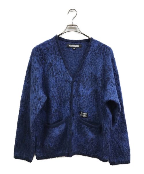 NEIGHBORHOOD（ネイバーフッド）NEIGHBORHOOD (ネイバーフッド) 22AW/MOHAIR CARDIGAN ネイビー サイズ:Lの古着・服飾アイテム