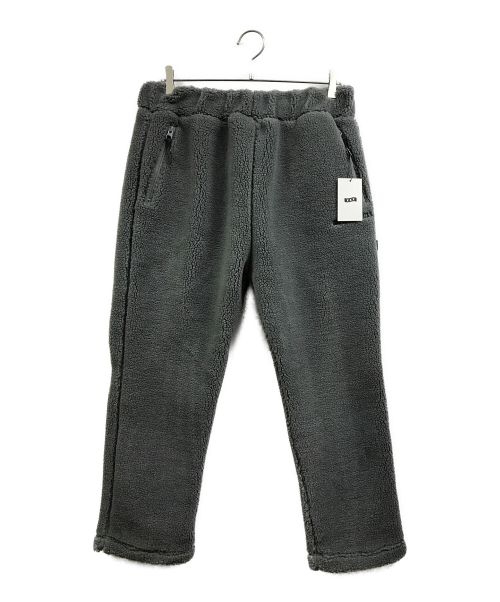 GOD SELECTION XXX（ゴッドセレクショントリプルエックス）GOD SELECTION XXX (ゴッドセレクショントリプルエックス) FLEECE PANTS グレー サイズ:M 未使用品の古着・服飾アイテム