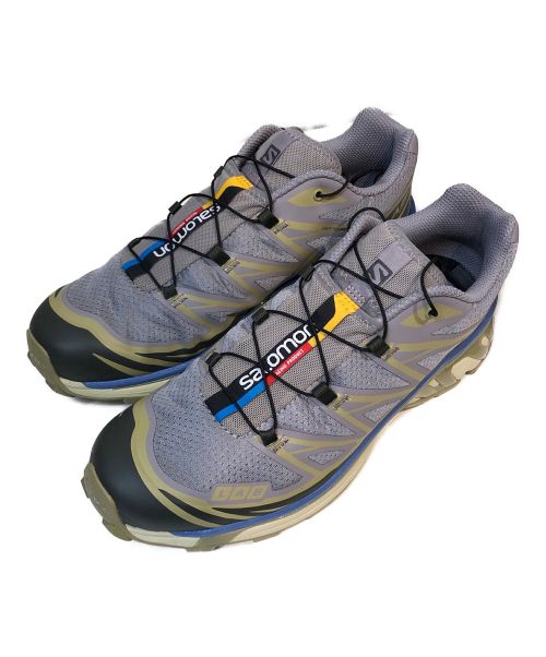 SALOMON（サロモン）SALOMON (サロモン) ローカットスニーカー グレー サイズ:UK8.5/EUR42 1/2/USA10の古着・服飾アイテム