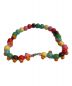 A BATHING APE (アベイシングエイプ) RAINBOW NECKLACE マルチカラー：9800円