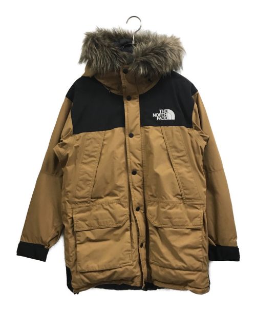 THE NORTH FACE（ザ ノース フェイス）THE NORTH FACE (ザ ノース フェイス) マウンテンダウンコート ユーティリティブラウン サイズ:Mの古着・服飾アイテム