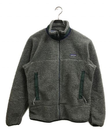 【中古・古着通販】Patagonia (パタゴニア) 90's レトロX フリースジャケット グレー×グリーン サイズ:M｜ブランド・古着通販  トレファク公式【TREFAC FASHION】スマホサイト