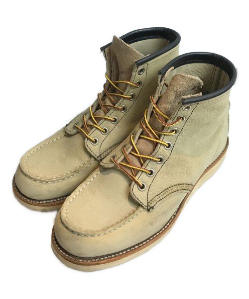 RED WING（レッドウィング）RED WING (レッドウィング) 6インチクラシックモックブーツ ベージュ サイズ:USA7/UK6/EUR39.0の古着・服飾アイテム