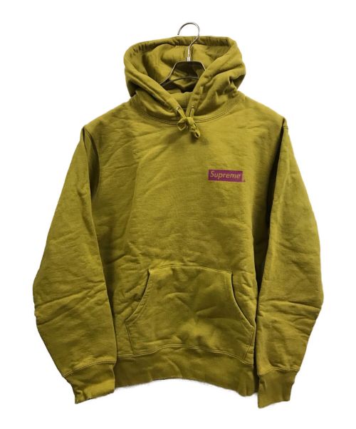 SUPREME（シュプリーム）SUPREME (シュプリーム) 19AW Stop Crying Hooded Sweatshirt イエロー サイズ:Mの古着・服飾アイテム