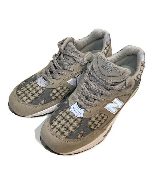 NEW BALANCE（ニューバランス）NEW BALANCE (ニューバランス) Harris Tweed (ハリスツイード) ローカットスニーカー ベージュ サイズ:US8 未使用品の古着・服飾アイテム