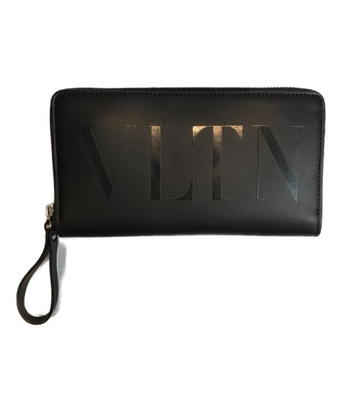 VALENTINO（ヴァレンティノ）VALENTINO (ヴァレンティノ) VLTN ウォレット ブラックの古着・服飾アイテム