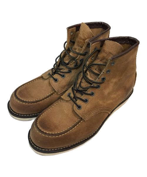 RED WING（レッドウィング）RED WING (レッドウィング) 6インチ モックトゥアイリッシュセッターブーツ ベージュ サイズ:27の古着・服飾アイテム