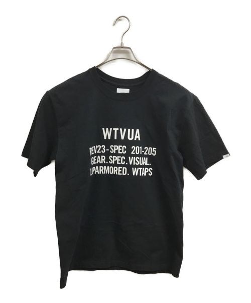 WTAPS（ダブルタップス）WTAPS (ダブルタップス) GEAR S/S プリント Tシャツ ブラック サイズ:2の古着・服飾アイテム