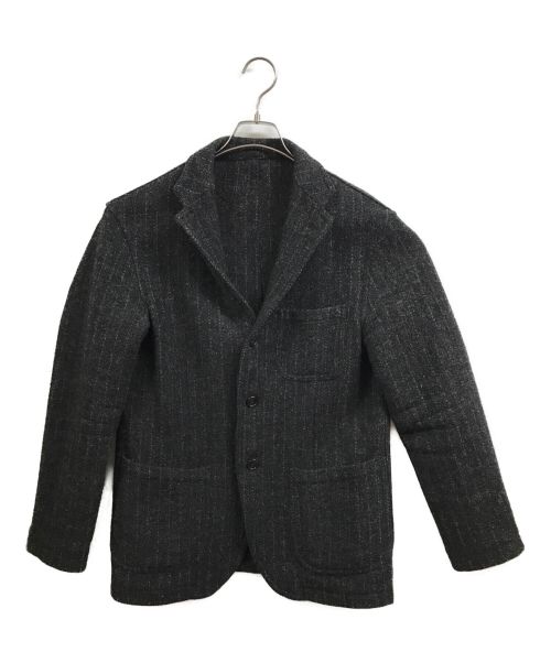 BEAMS Lights（ビームスライト）BEAMS Lights (ビームスライト) Harris Tweed (ハリスツイード) ヘリンボーンウール3Bジャケット グレー サイズ:Lの古着・服飾アイテム