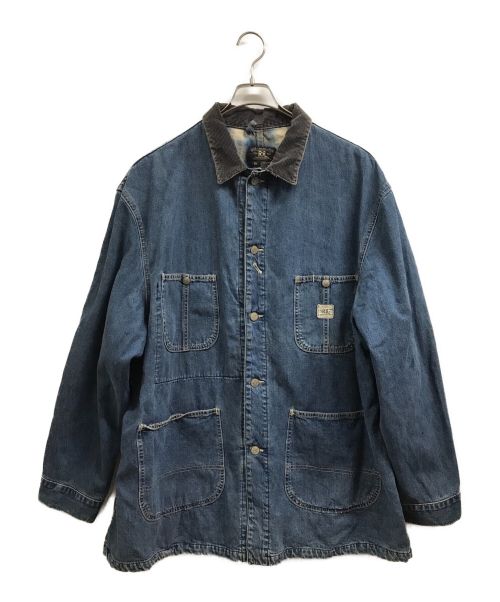 RRL（ダブルアールエル）RRL (ダブルアールエル) 90's カバーオール インディゴ サイズ:XLの古着・服飾アイテム