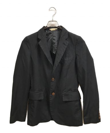 中古・古着通販】COMME des GARCONS HOMME PLUS (コムデギャルソンオムプリュス) ポリ縮絨テーラードジャケット ブラック  サイズ:XS｜ブランド・古着通販 トレファク公式【TREFAC FASHION】スマホサイト