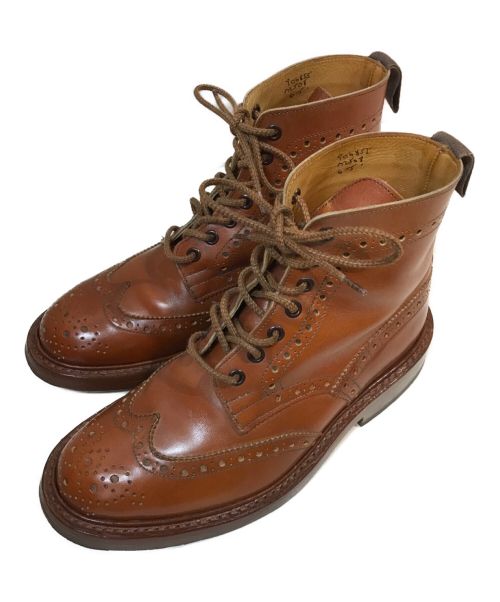 Tricker's（トリッカーズ）Tricker's (トリッカーズ) カントリーブーツ ブラウン サイズ:6-5の古着・服飾アイテム