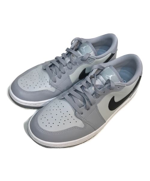 NIKE（ナイキ）NIKE (ナイキ) エアジョーダン1 ロー ゴルフ グレー サイズ:US8.5/UK7.5/EUR42の古着・服飾アイテム