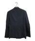 COMME des GARCONS HOMME PLUS (コムデギャルソンオムプリュス) 11AWストライプピークドラペルジャケット ネイビー サイズ:XS：12000円