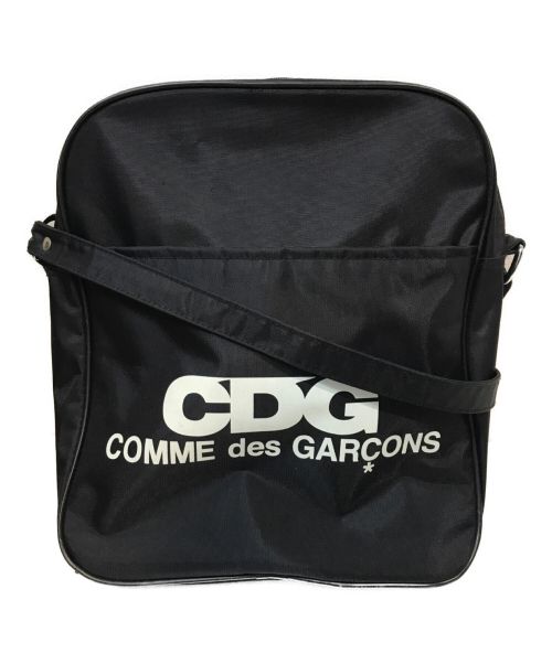 GOOD DESIGN SHOP COMME des GARCONS（グッドデザインショップ コムデギャルソン）GOOD DESIGN SHOP COMME des GARCONS (グッドデザインショップ コムデギャルソン) CDGロゴショルダーバッグ ブラックの古着・服飾アイテム