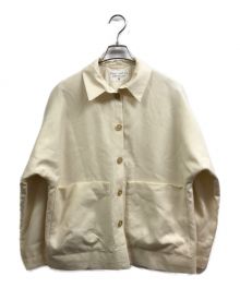 Khadi and Co（カディアンドコー）の古着「22AW ALVA ウールジャケット」｜アイボリー