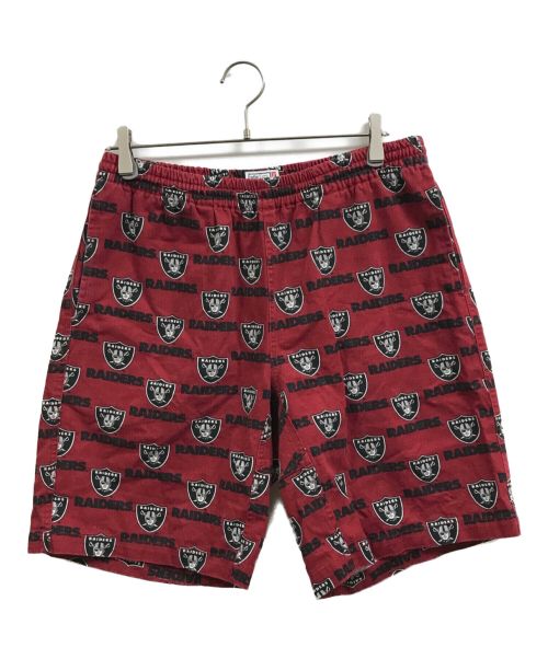 SUPREME（シュプリーム）SUPREME (シュプリーム) Raiders (レイダース) 19SS NFL Raiders '47 Twill Short レッド サイズ:Mの古着・服飾アイテム