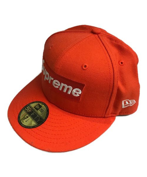 SUPREME（シュプリーム）SUPREME (シュプリーム) New Era (ニューエラ) Playboy Box Logo New Era Cap オレンジ サイズ:7 1/4の古着・服飾アイテム