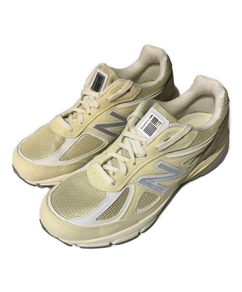 NEW BALANCE（ニューバランス）NEW BALANCE (ニューバランス) スニーカー クリーム サイズ:US08/UK08/26.5の古着・服飾アイテム