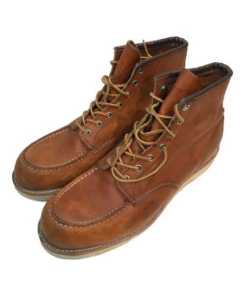 RED WING（レッドウィング）RED WING (レッドウィング) 6インチモックトゥーブーツ ブラウン サイズ:29の古着・服飾アイテム