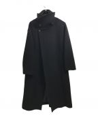 TODAYFULトゥデイフル）の古着「Standcollar Wool Coat」｜ブラック