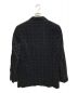 COMME des GARCONS HOMME PLUS (コムデギャルソンオムプリュス) 総柄3Bベロアジャケット ブラック サイズ:L：9800円