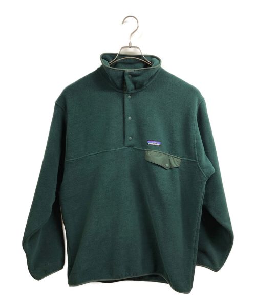 Patagonia（パタゴニア）Patagonia (パタゴニア) シンチラスナップTプルオーバー グリーン サイズ:Mの古着・服飾アイテム