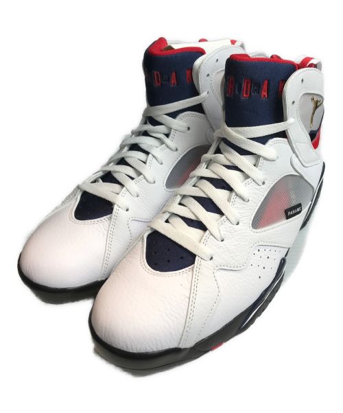 NIKE（ナイキ）NIKE (ナイキ) Paris Saint-Germain (パリ・サン＝ジェルマン) ナイキ エアジョーダン7 レトロ ホワイト サイズ:US11.5/UK10.5/EUR45.5の古着・服飾アイテム