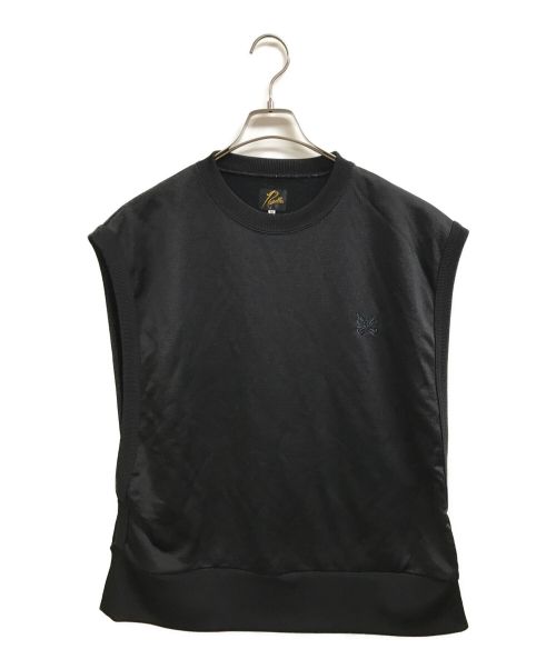 Needles（ニードルズ）Needles (ニードルズ) Sleeveless Tee - C/PE Bright Jersey ブラック サイズ:Mの古着・服飾アイテム