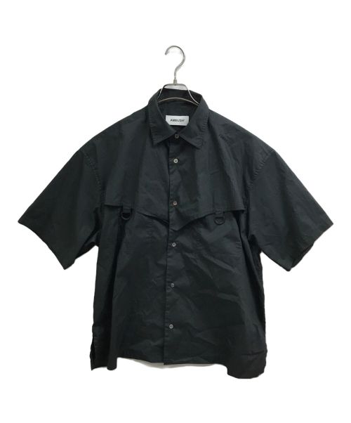 AMBUSH（アンブッシュ）AMBUSH (アンブッシュ) Short Sleeve Boxy Fit Shirt ブラック サイズ:2の古着・服飾アイテム