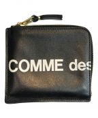 COMME des GARCONSコムデギャルソン）の古着「L字ジップコンパクトウォレット」｜ブラック