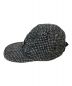 SUPREME (シュプリーム) 23AW Houndstooth Wool Camp Cap ブラック：9800円