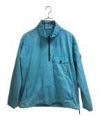 STONE ISLANDストーンアイランド）の古着「Old Effect Canvas Popover Smock」｜スカイブルー