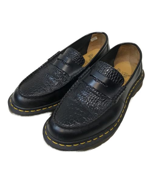 Dr.Martens（ドクターマーチン）Dr.Martens (ドクターマーチン) stussy (ステューシー) ローファー ブラック サイズ:UK7の古着・服飾アイテム