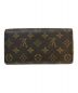 LOUIS VUITTON (ルイ ヴィトン) 長財布 ブラウン：13000円