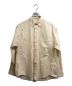 AURALEE（オーラリー）の古着「WASHED FINX TWILL BIG SHIRTS」｜ベージュ