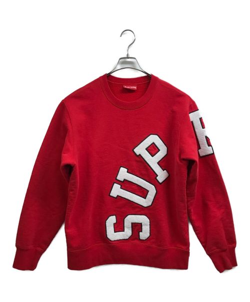 SUPREME（シュプリーム）SUPREME (シュプリーム) 20AW Big Arc Crewneck レッド サイズ:Mの古着・服飾アイテム