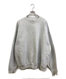 LOS ANGELES APPAREL×SSZ（ロサンゼルスアパレル×エスエスズィー）の古着「CREW NECK SWEATSHIRT」｜グレー