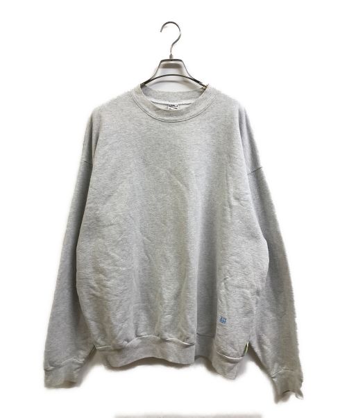 LOS ANGELES APPAREL（ロサンゼルスアパレル）LOS ANGELES APPAREL (ロサンゼルスアパレル) SSZ (エスエスズィー) CREW NECK SWEATSHIRT グレー サイズ:2XLの古着・服飾アイテム