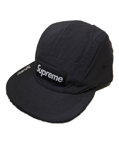 SUPREME（シュプリーム）SUPREME (シュプリーム) Polartec Shearling Reversible Camp Cap ブラック 未使用品の古着・服飾アイテム