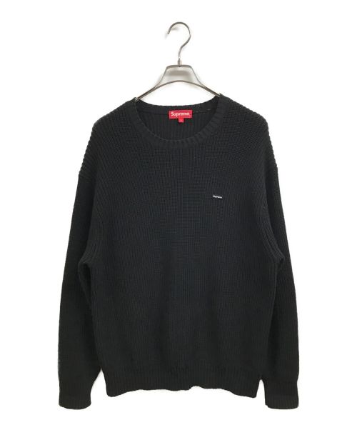 SUPREME（シュプリーム）SUPREME (シュプリーム) Open Knit Small Box Sweater ブラック サイズ:Lの古着・服飾アイテム