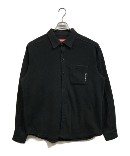 SUPREME（シュプリーム）Supreme (シュプリーム) Supreme Polartec Shirt ブラック サイズ:Ｌの古着・服飾アイテム