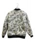 A BATHING APE (アベイシングエイプ) 中綿MA-1ジャケット グレー サイズ:M：18000円