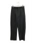 MARKAWARE（マーカウェア）の古着「CLASSIC FIT TROUSERS ORGANIC WOOL TROPICAL」｜ブラック